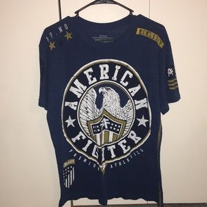 MENS AMERICAN FIGHTER TEE
